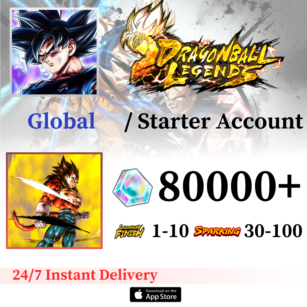 Dragon Ball Legends ULTRA SS4 Vegeta Account