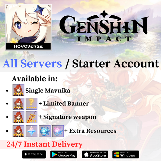 Genshin Impact Mavuika Account