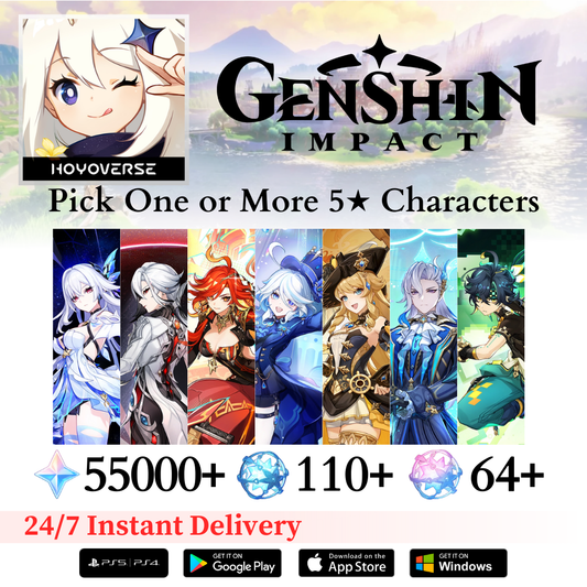 Genshin Impact Reroll Account