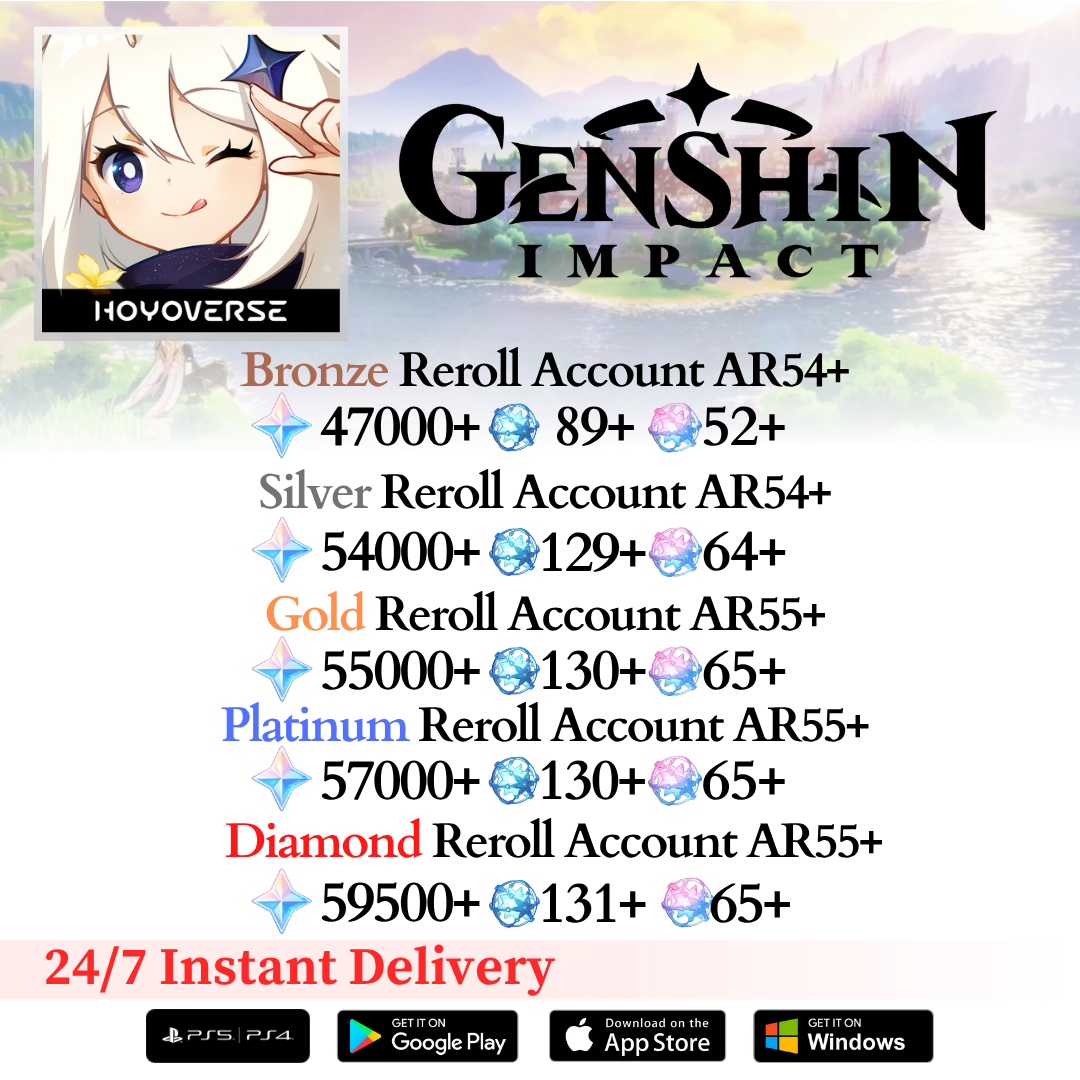 COMPTE GENSHIN IMPACT AR53 [EU]: Kazuha YaeMiko Mona Aloy Shenhe Dehya