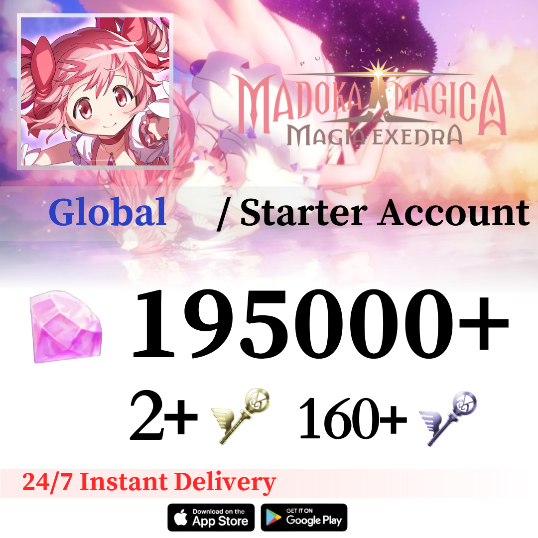 Puella Magi Madoka Magica Starter Reroll Account