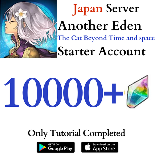 [JP] 10000+ Gems | Another Eden Starter Account