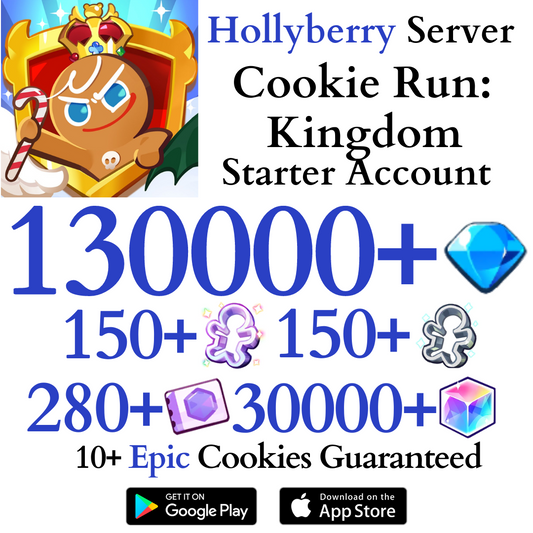 Cookie Run: Kingdom Starter Reroll Account