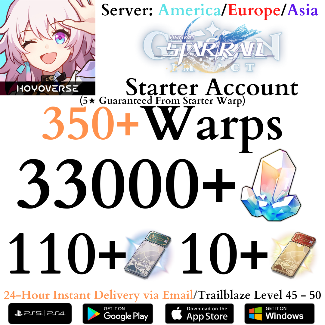 Honkai: Star Rail Starter Reroll Account