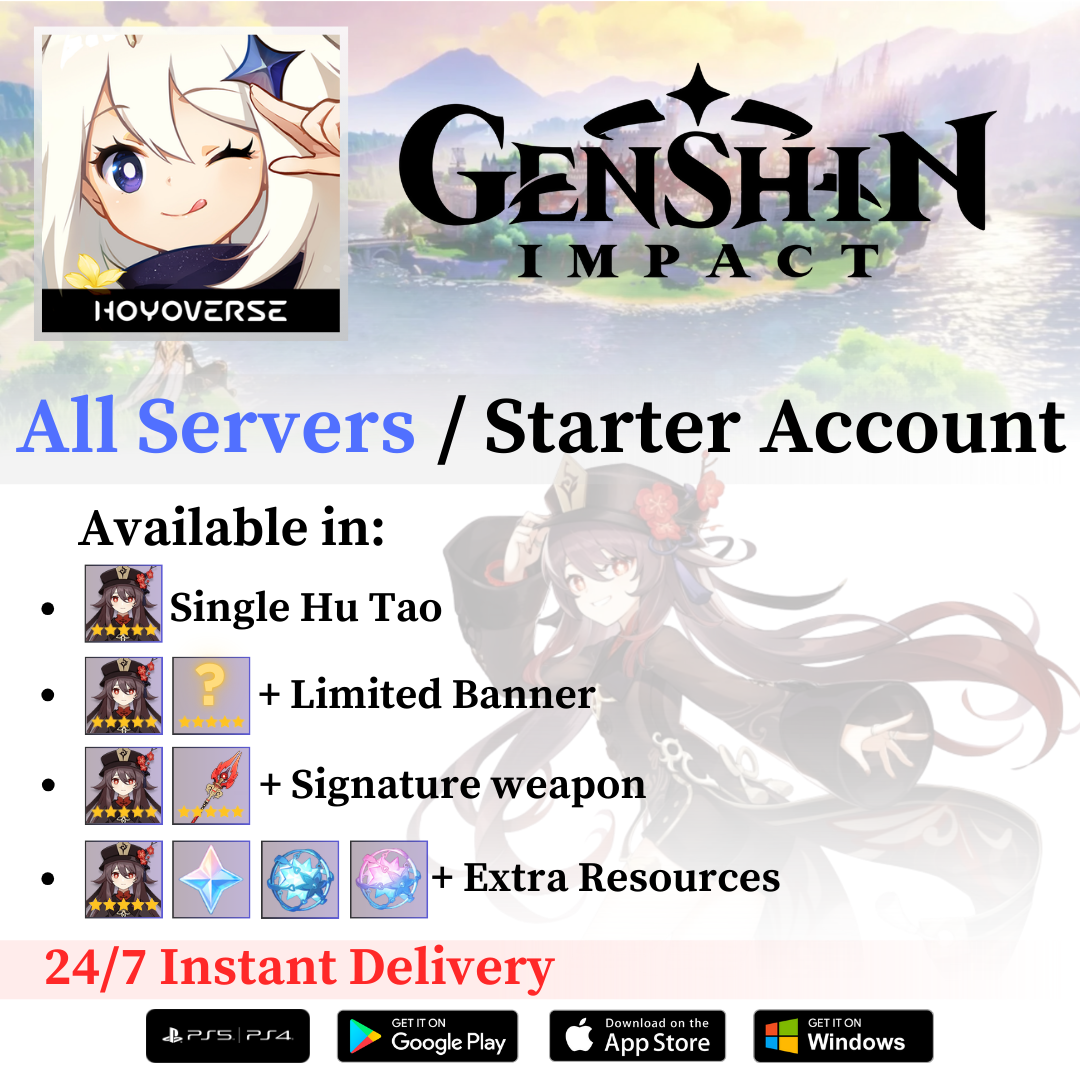 Genshin Impact Hu Tao Account