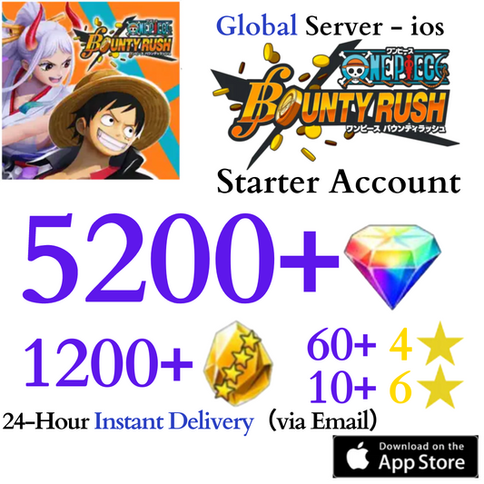 ONE PIECE Bounty Rush Starter Reroll Account