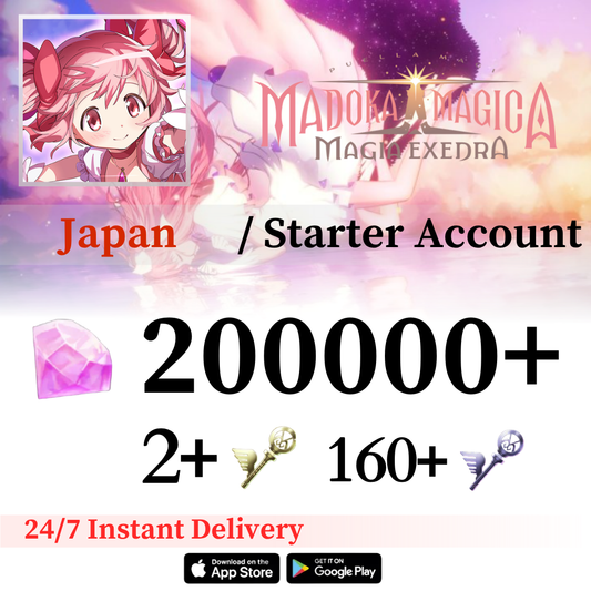 Puella Magi Madoka Magica Starter Reroll Account